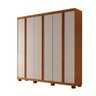 Guarda Roupa Casal Boston 6 Portas com Pés Moderna - 2