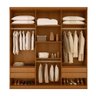 Guarda Roupa Casal Boston 6 Portas com Pés Moderna - 3