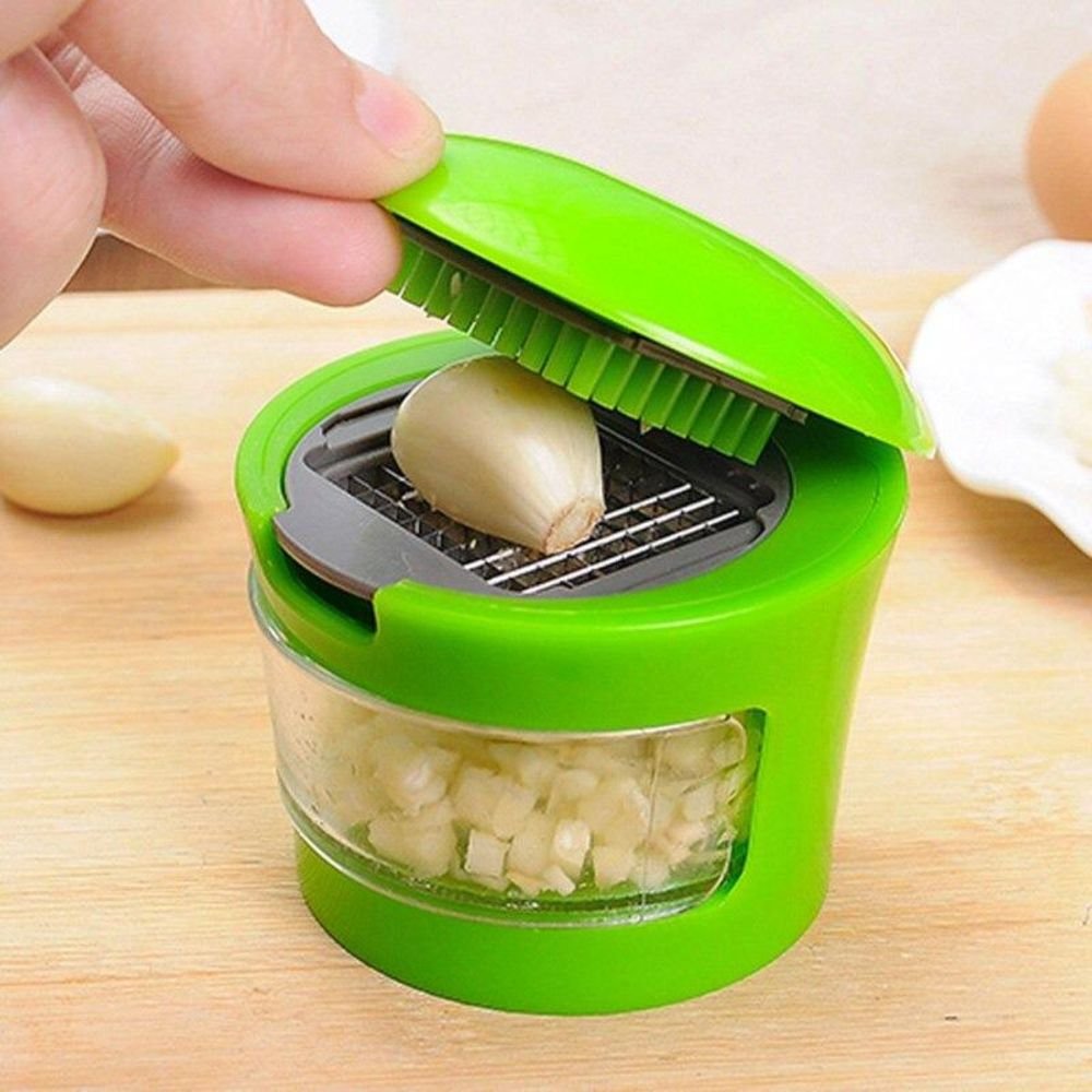 Espremedor de Alho Processador Mini Dicer Inox