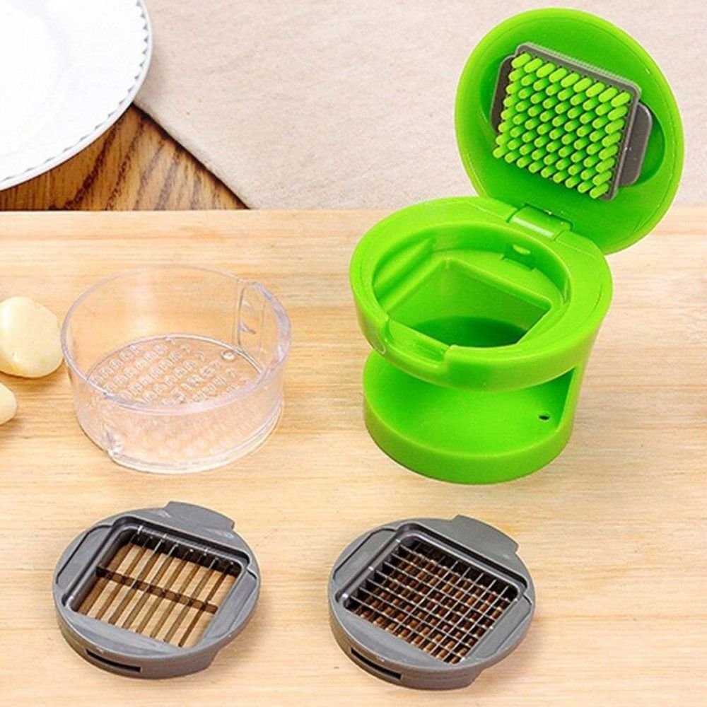 Espremedor de Alho Processador Mini Dicer Inox - 4