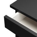 Ver imagem 5 de Escrivaninha Pé Painel Marelli 1200x500 Preta