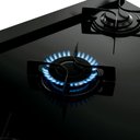 Ver imagem 7 de Fogão 5 Bocas Atlas Tropical Glass Mesa de Vidro Bivolt