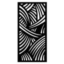 Ver imagem 3 de Painel Vazado Divisória Mdf Madagascar Preto - 0,60x2,60m