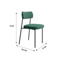 Ver imagem 4 de Conjunto Sala de Jantar Mesa 135x90cm Porto Estilo Industrial com 4 Cadeiras Mona Espresso Móveis