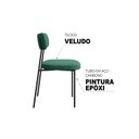 Ver imagem 5 de Conjunto Sala de Jantar Mesa 135x90cm Porto Estilo Industrial com 4 Cadeiras Mona Espresso Móveis