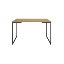 Ver imagem 2 de Conjunto Sala de Jantar Mesa 135x90cm Porto Estilo Industrial com 4 Cadeiras Mona Espresso Móveis