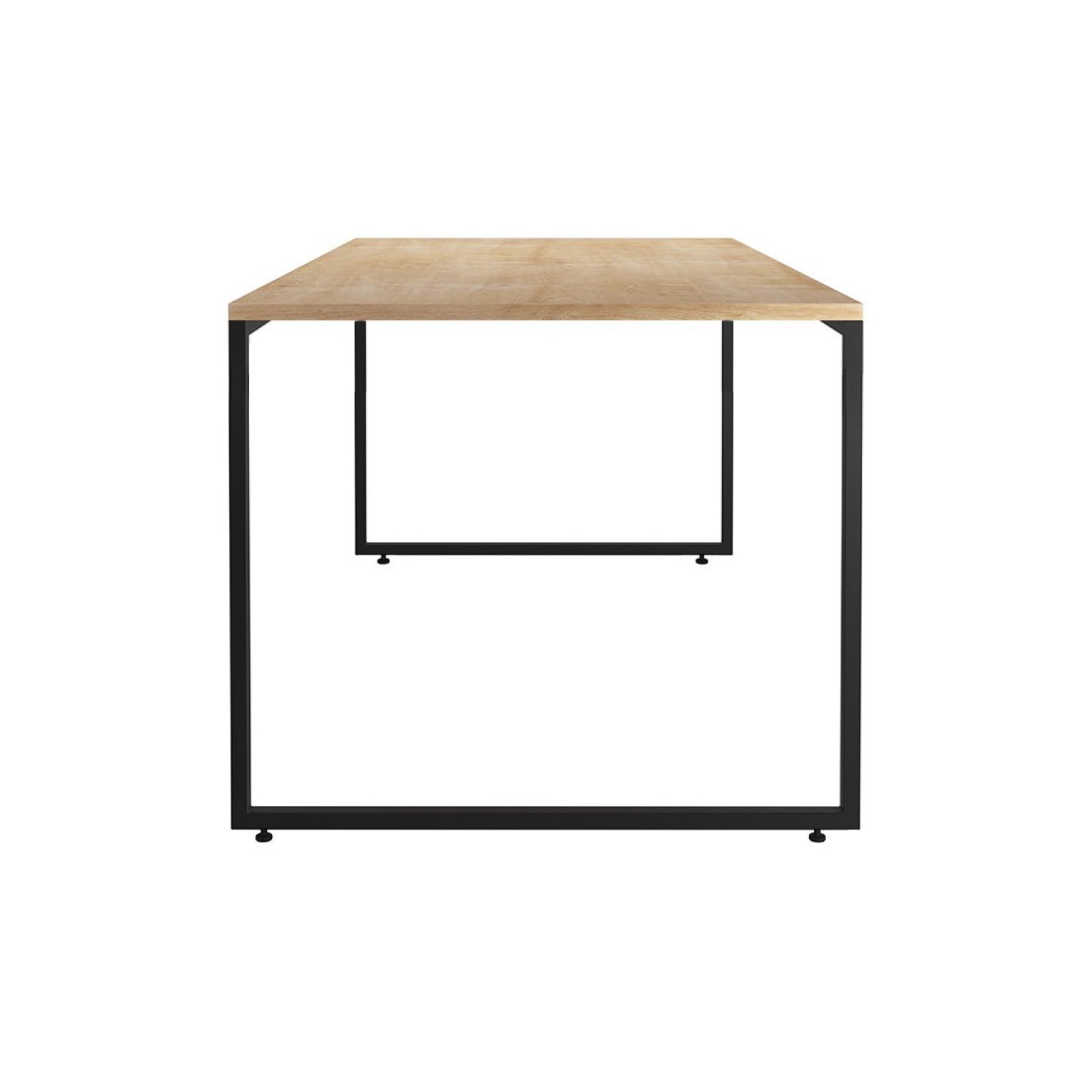 Conjunto Sala de Jantar Mesa 135x90cm Porto Estilo Industrial com 4 Cadeiras Mona Espresso Móveis - 8