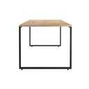 Ver mais imagens de Conjunto Sala de Jantar Mesa 135x90cm Porto Estilo Industrial com 4 Cadeiras Mona Espresso Móveis