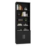 Estante para Livros 2 Portas 5 Prateleiras 223cmx78,5cm - 2