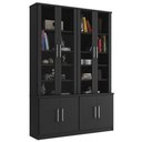 Ver imagem 2 de Estante para Livros 8 Portas Preto