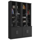 Ver imagem 3 de Estante para Livros 8 Portas Preto