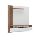 Ver imagem 3 de Painel Ripado para TV até 65 Polegadas 155CMX165CM 3 Gavetas BP1065 Foscarini Branco