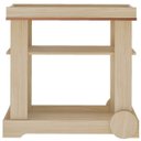 Ver imagem 3 de Carrinho Bar Aparador com Rodas Rosé - Naturale