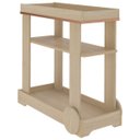 Ver imagem 7 de Carrinho Bar Aparador com Rodas Rosé - Naturale