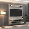 Painel para TV até 55 Polegadas 2 Gavetas Espelhadas Bp1060e Foscarini - 1