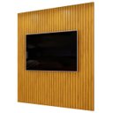 Ver imagem 7 de Painel Tv 75 Pol 223cm Suspenso Ripado Noah D04 Cedro - Mpozenato