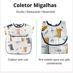 Babador Regatinha Blw Proteção Dupla Impermeável Jacaré Bebê - 10