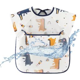 Babador Regatinha Blw Proteção Dupla Impermeável Jacaré Bebê - 3