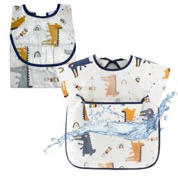 Babador Regatinha Blw Proteção Dupla Impermeável Jacaré Bebê - 4