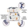 Babador Regatinha Blw Proteção Dupla Impermeável Jacaré Bebê - 7