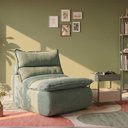 Ver imagem 1 de Poltrona Reclinável Sync Kappesberg 90cm Boucle Menta