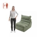 Ver imagem 4 de Poltrona Reclinável Sync Kappesberg 90cm Boucle Menta