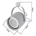 Ver imagem 5 de Spot Direcionável para Trilho Nordecor Bell Par 30 E27 Bivolt Branco