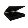 Cama Box Baú Queen + Colchão Portobel De Mola Arezzo Black Light - 3
