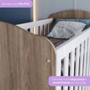 Ver imagem 7 de Quarto Infantil 2 Peças Guarda Roupa e Berço Bala de Menta Henn