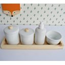 Ver imagem 3 de Kit Higiene Porcelana pinus Montessoriano