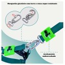 Ver imagem 2 de Coleira Cachorros com Guia Verde M Style