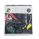 Ver imagem 2 de Cortina Para Cozinha 2,20m x 1,45m Ilhós Estampada Pimenta