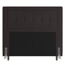 Ver imagem 1 de Cabeceira King Size Luxor 195Cm Com Tachas E Frame Marrom