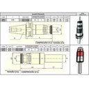 Ver imagem 7 de Kit Mandril Flutuante Haste Paralela M3 a M12 + Porta Macho T1 03,5 X 02,7 + Macho Maquina M3 X 0,5