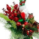 Ver imagem 3 de Decoração Arranjo de Mesa Artesanal Papai Noel Natal de 30cm