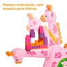 Blocos de Montar - Baby Land - Girafa de Atividades - Rosa - Cardoso Toys - 2