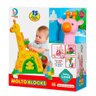 Blocos de Montar - Baby Land - Girafa de Atividades - Rosa - Cardoso Toys - 5
