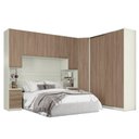 Ver imagem 1 de Quarto Modulado Seletto 03 Areia/jequitibá - Henn