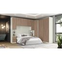 Ver imagem 2 de Quarto Modulado Seletto 03 Areia/jequitibá - Henn