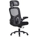 Ver imagem 4 de Cadeira Escritório Plus Size Nr-17 Presidente BLM922P Blume Tela Mesh Preto até 180kg Base Rodizio
