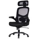 Ver imagem 1 de Cadeira Escritório Plus Size Nr-17 Presidente BLM922P Blume Tela Mesh Preto até 180kg Base Rodizio