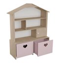 Ver imagem 5 de Armário Casinha Organizadora Maia Rose e Carvalho 100% Mdf