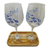 Kit 2 Taças Bandeja Peixes Cristal Personalizada Vinho 490ml - 4