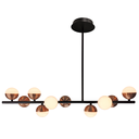 Ver imagem 1 de Pendente Bolas Preto e Cobre Led 30W 3000K Bivolt DS8192 Delis