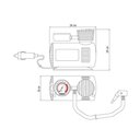 Ver imagem 3 de Compressor de Ar Portatil Tramontina para Carros 300 Psi 50 W 12 V