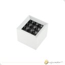 Ver imagem 4 de Luminária Spot Soul de Sobrepor Quadrado 10w Led 2700k Branco Quente Bivolt 560lm Branco