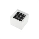 Ver imagem 1 de Luminária Spot Soul de Sobrepor Quadrado 10w Led 2700k Branco Quente Bivolt 560lm Branco