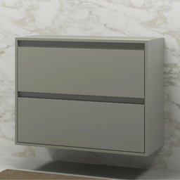 Gabinete para Banheiro 80cm Mdf Verde Dubai - On Móveis - 1