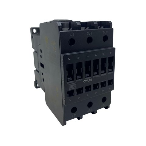 Contator Tripolar 80a Cwl80-00-30d23 Bobina 220v Weg