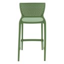 Ver imagem 6 de Banqueta Alta para Cozinha Tramontina Serena Verde Oliva em Polipropileno com Proteção Antimicrobian